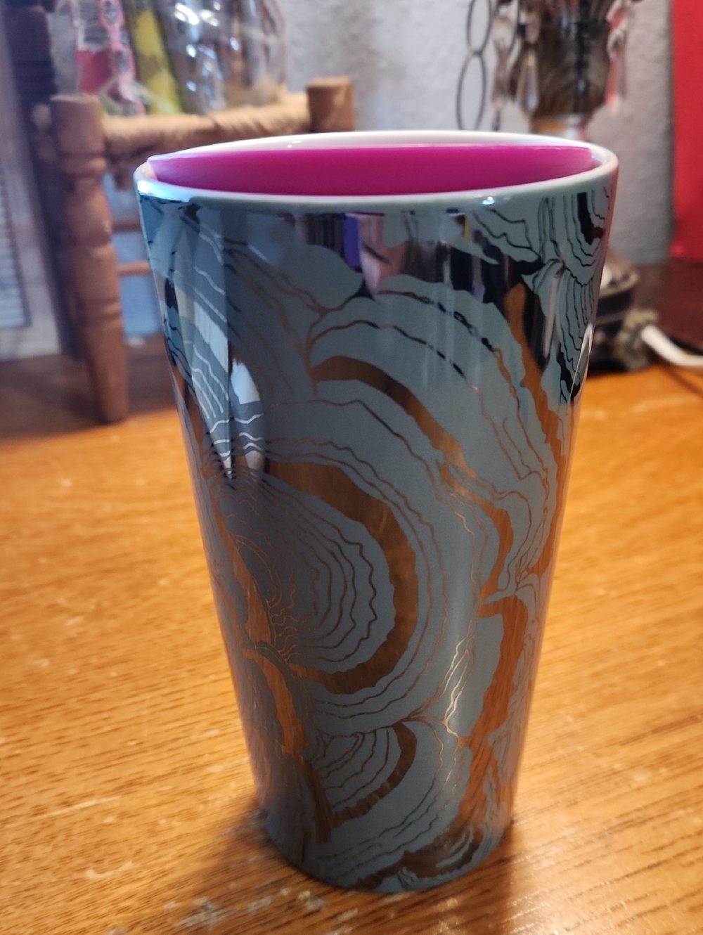 Starbucks Silver & Sage Ceramic Travel Mug - Picture 4 of 7